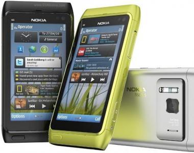 Beschreibung der technischen Daten des Nokia n8 nseries